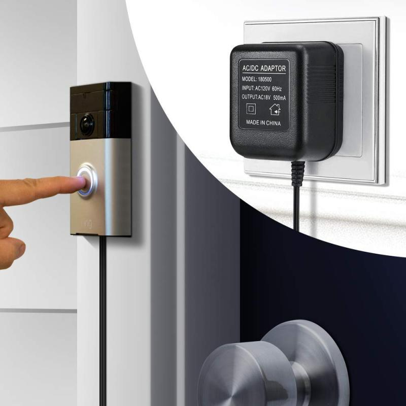 18 V AC Trafo Şarj Cihazı Halk - Smart Home Video Doorbell incelemesi ve fiyatı