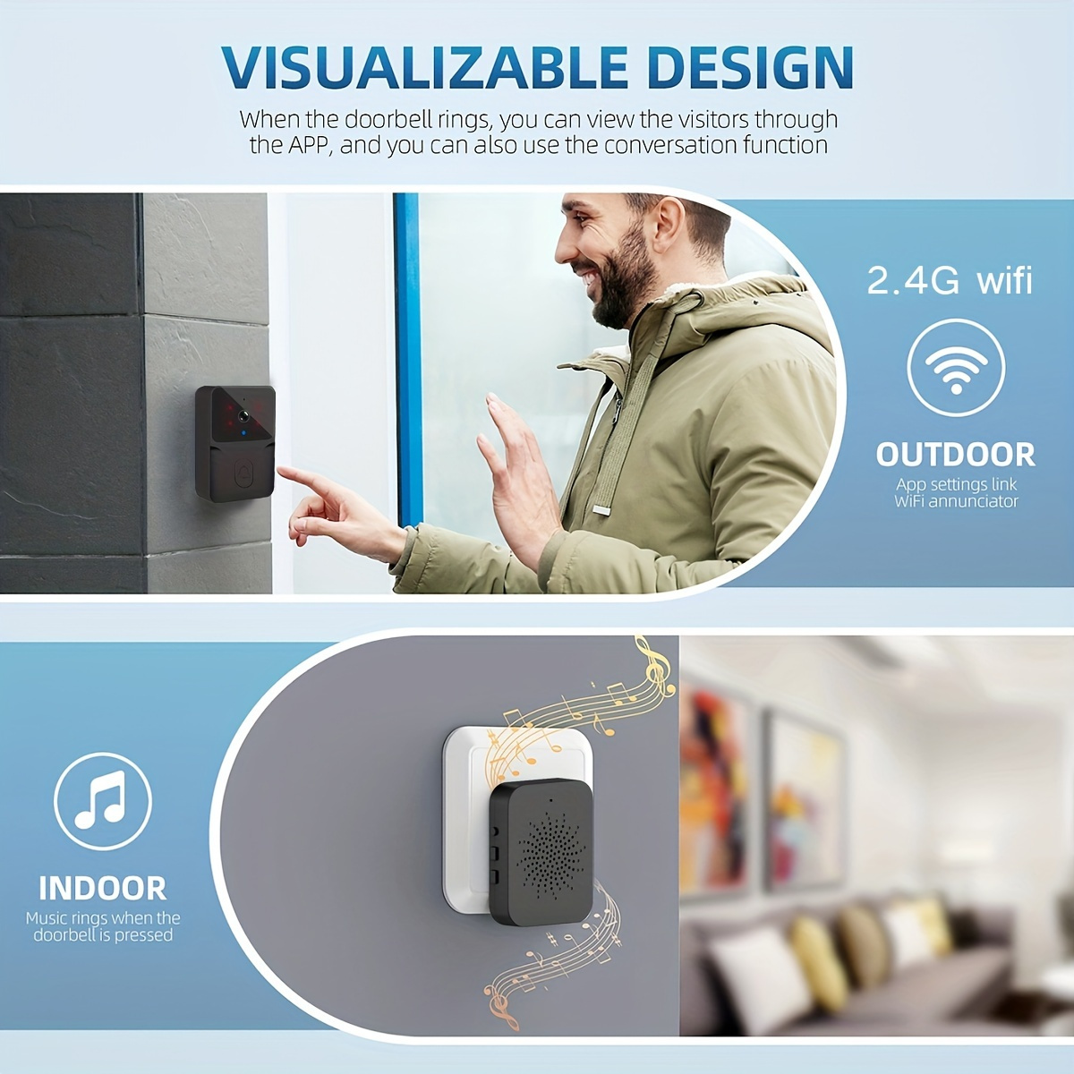 Tuya Kablosuz Akıllı Görüntülü - Smart Home Video Doorbell incelemesi ve fiyatı